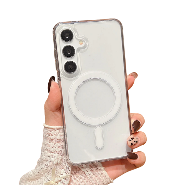 Capinha Transparente com MagSafe para Samsung